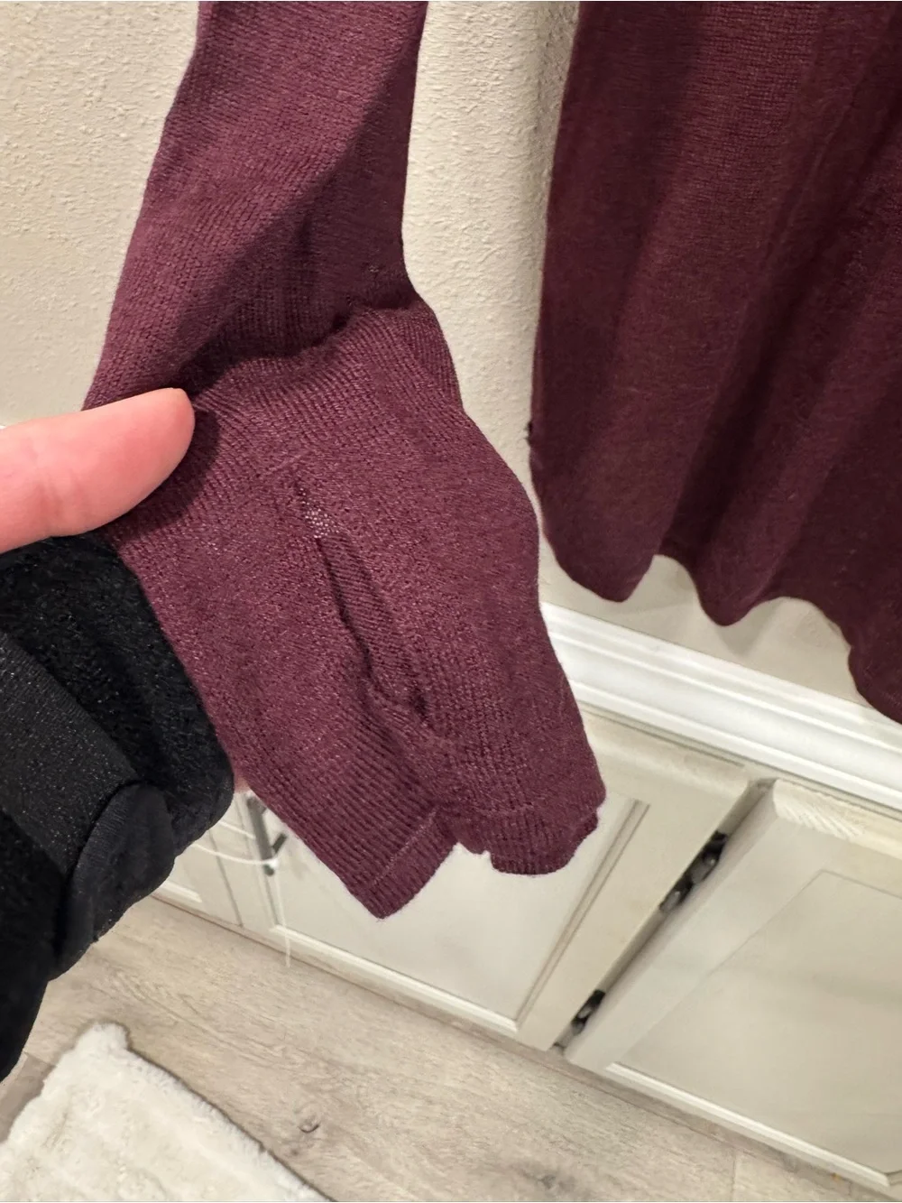 Lululemon Yin Time Long Sleeve V Neck Pullover